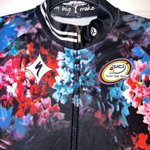 Lululemon Specialized Jersey Jacket Womens 8/10 Black UCI Long Sleeve Biking